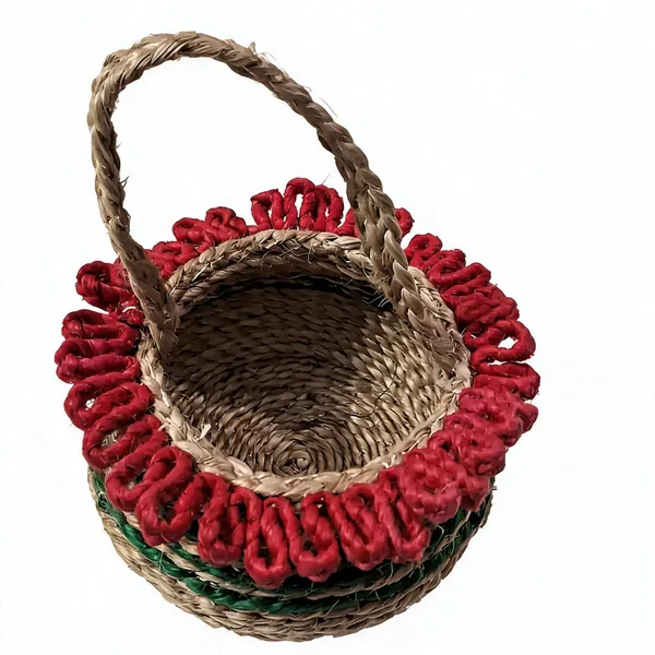 Jute_Handmade_Floral_Flower_Pot_For_Pooja_Decor