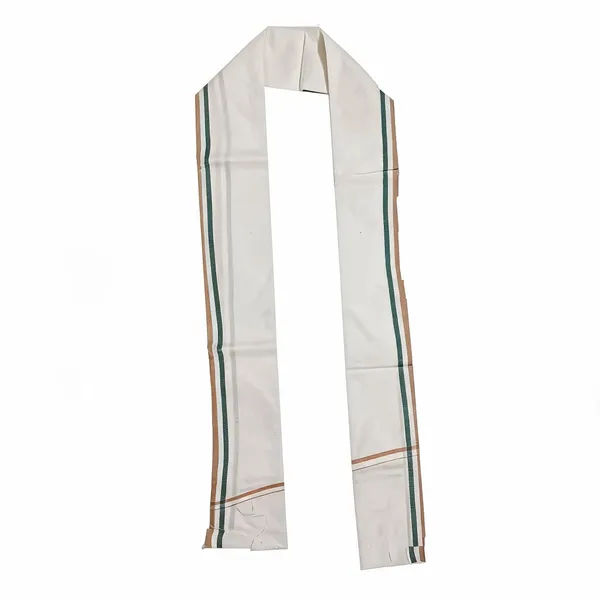White_Pure_Cotton_Uttario_Angavastra_For_Men