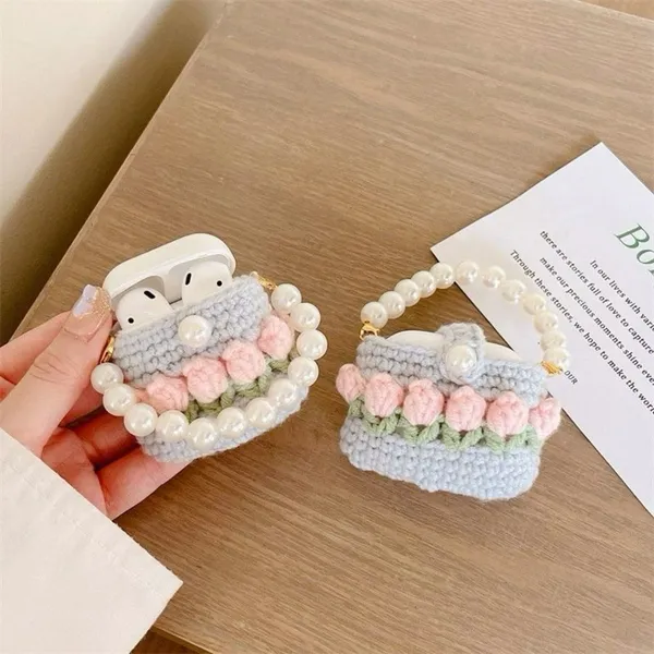 Multicolour_Crochet_Yarn_Mini_Handbag_For_Travel,_Daily_Use,_Airpods_Protection
