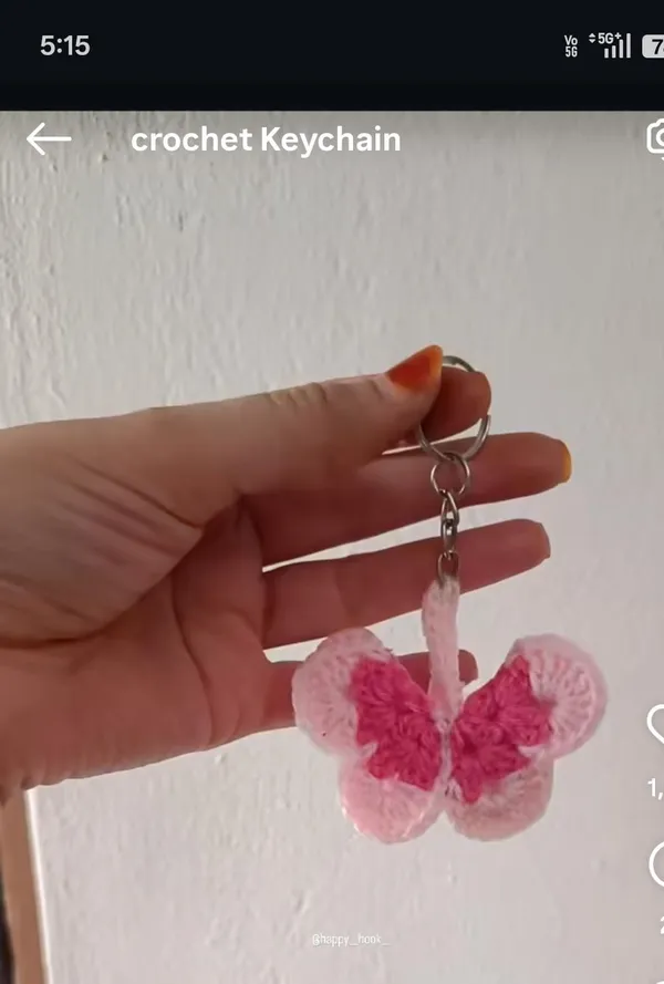 Multicolour_Crochet_Yarn_Keychain_For_Travel,_Daily_Use,_Bottle_Protection_Pack_Of_2