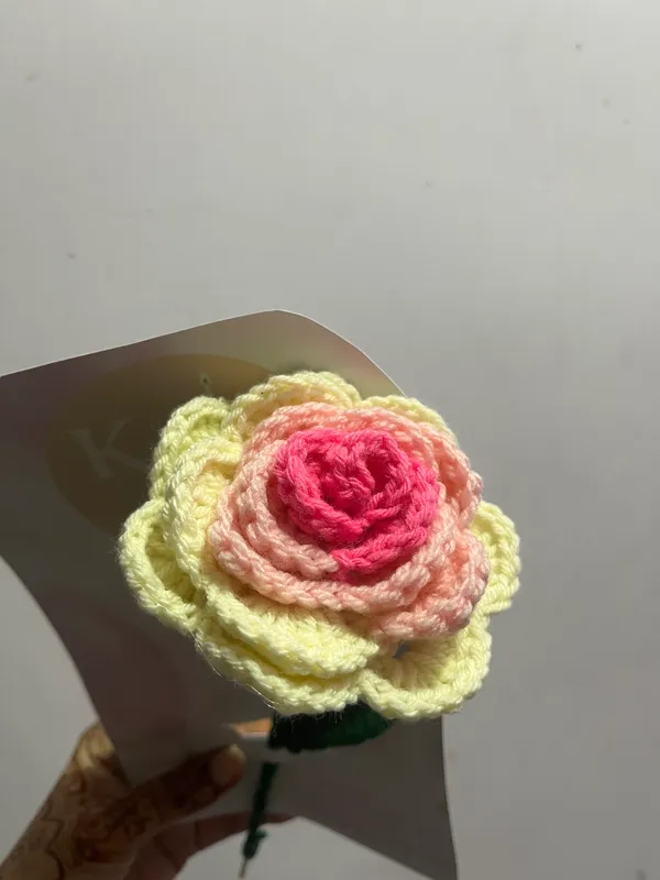 Pink_Crochet_Yarn_Artificial_Flower_For_Travel,_Daily_Use,_Airpods_Protection_Pack_Of_2