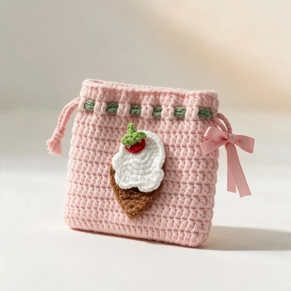 Multicolour_Crochet_Yarn_Pouch_For_Gifting,_Home_Decor,_Decorative_Use_Pack_Of_10