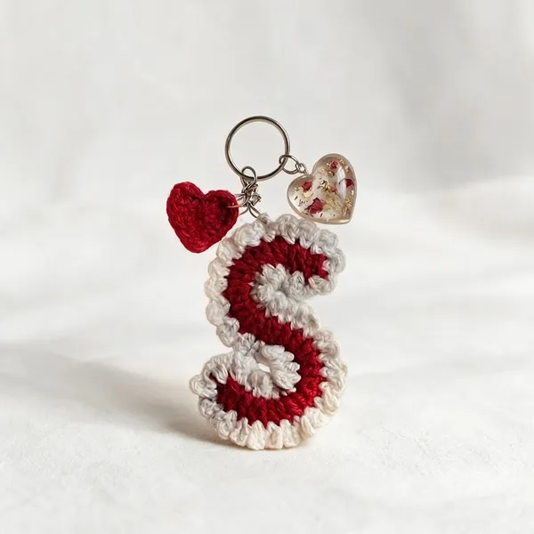 Multicolour_Crochet_Yarn_Keychain_For_All_Ages,_Gifting,_Bag_Accessories_Pack_Of_2