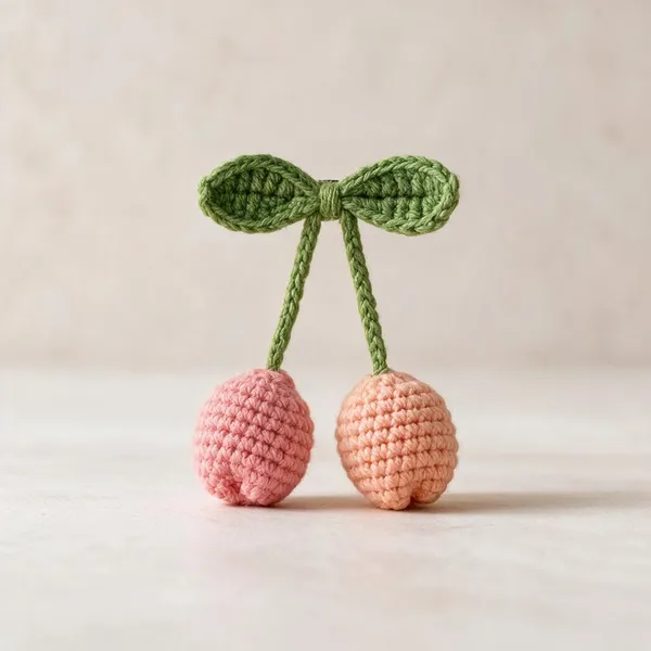 Green_And_Pink_Crochet_Yarn_Hair_Accessory_For_Women,_Hair_Styling,_Daily_Wear_Pack_Of_2