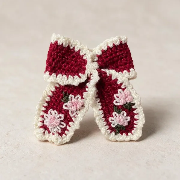 Multicolour_Crochet_Yarn_Hair_Clips_For_Girls,_Hair_Styling,_Daily_Wear