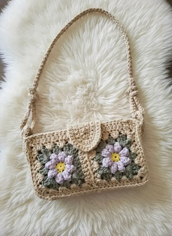 Multicolour_Crochet_Yarn_Keychain_For_Baby_Girls,_Gifting,_Accessories