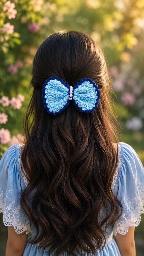 Multicolour_Crochet_Yarn_Hair_Clip_For_Women,_Hair_Styling,_Daily_Wear_Pack_Of_5