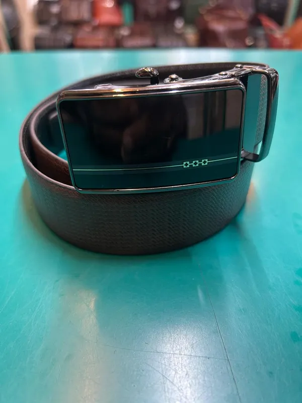 Black_Textured_Leather_Automatic_Buckle_Belt_For_Men