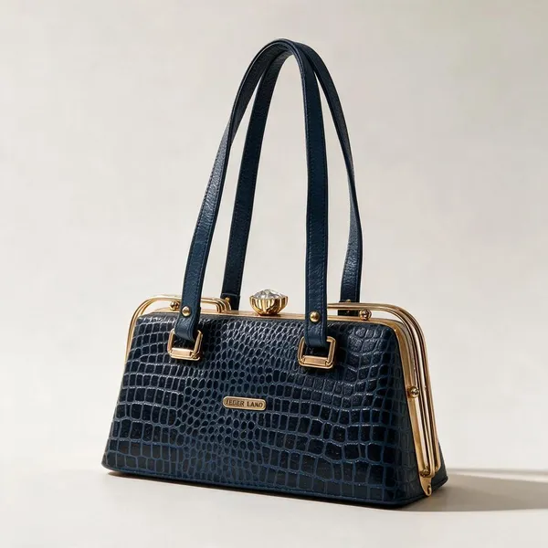 Blue_Textured_Structured_Handbag_for_Women