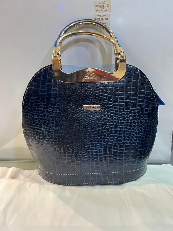 Blue_Textured_Structured_Handbag_for_Women