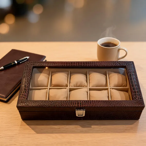 Brown_Leather_Textured_10_Slot_Watch_Organizer