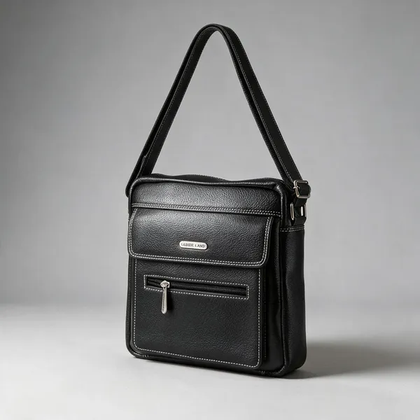 Black_Textured_Crossbody_Sling_Bag_for_Men
