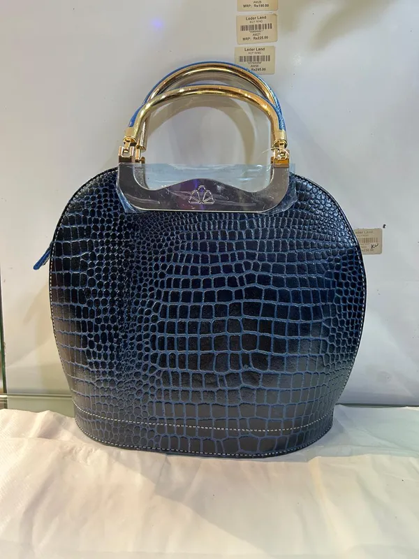 Blue_Textured_Structured_Handbag_for_Women