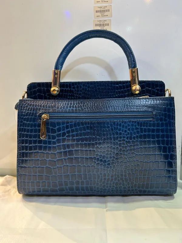 Blue_Textured_Structured_Handbag_for_Women