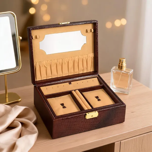 Leather-Look_Crocodile_Pattern_Watch_&_Jewellery_Organizer_Box