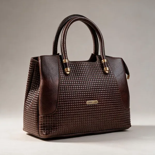 Brown_Textured_Tote_Handbag_for_Women