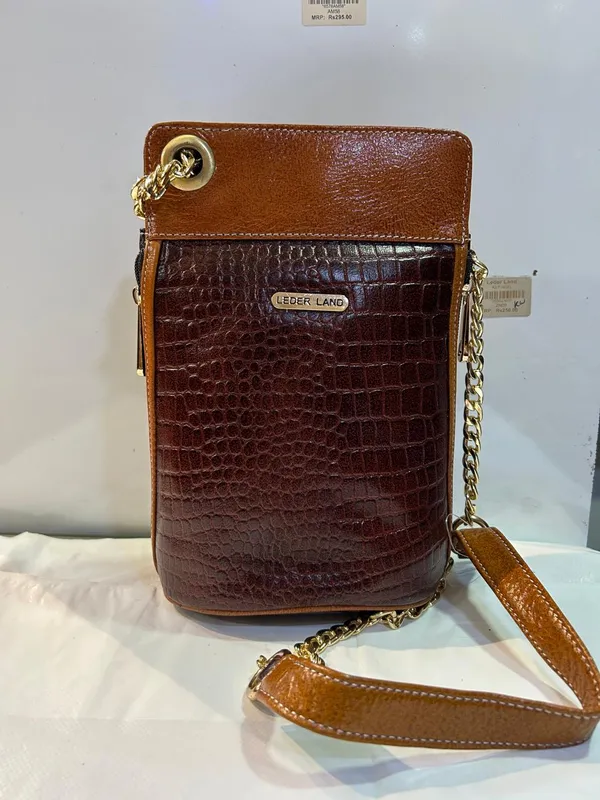 Brown_Textured_Leather_Crossbody_Sling_Bag_For_Women