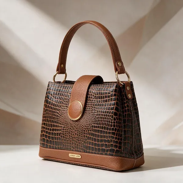 Brown_Textured_Structured_Handbag_for_Women