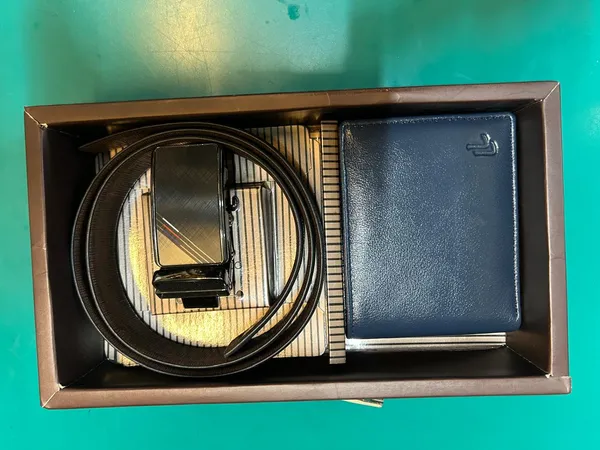Black_&_Blue_Leather_Wallet_&_Belt_Gift_Set_For_Men