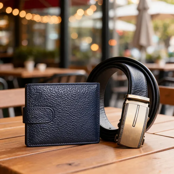 Black_Blue_Leather_Wallet_And_Belt_Set_For_Men