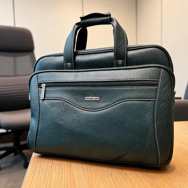 Green_Faux_Leather_Structured_Briefcase_For_Men