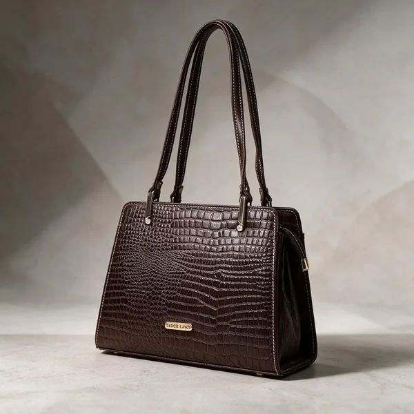 Brown_Genuine_Leather_Croc_Textured_Shoulder_Bag_for_Women