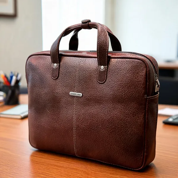 Brown_Leather_Textured_Briefcase_For_Men