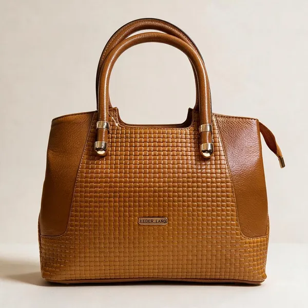 Brown_Textured_Tote_Handbag_for_Women