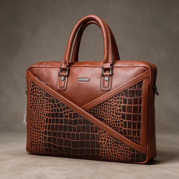 Brown_Leather_Look_Structured_Briefcase_for_Men