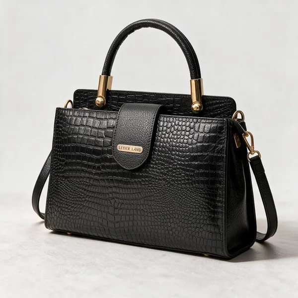 Black_Textured_Structured_Handbag_for_Women