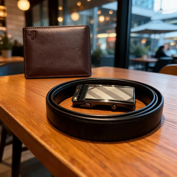 Brown_Wallet_&_Black_Leather_Belt_Gift_Set_For_Men