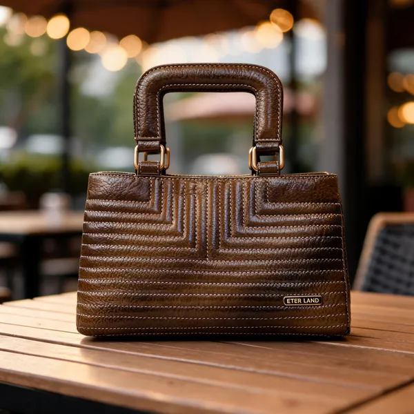 Brown_Faux_Leather_Structured_Handbag_For_Women
