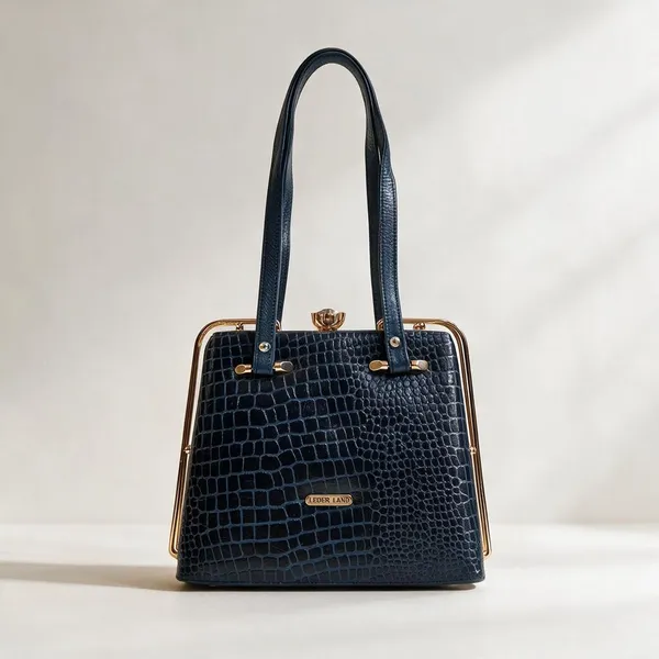 Navy_Textured_Structured_Handbag_for_Women