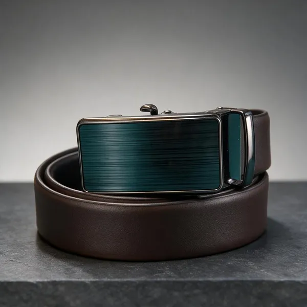 Black_Leather_Automatic_Buckle_Belt_for_Men