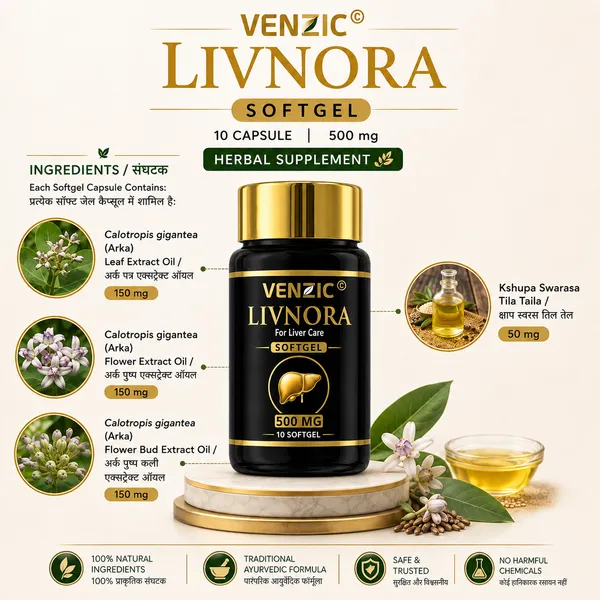 Venzic_Livnora_Liver_Care_500_Mg_Softgels