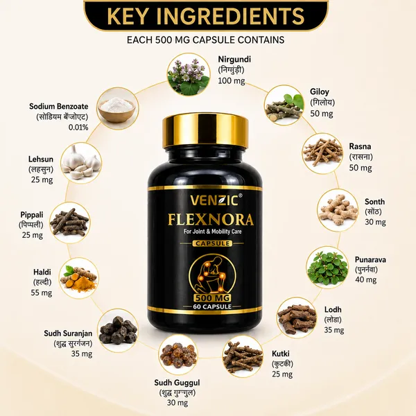 Venzic_Flexnora_500_Mg_Joint_Mobility_Capsules