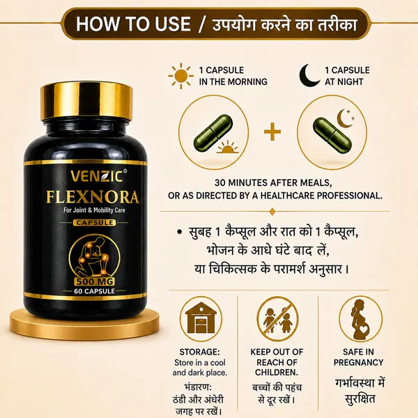 Venzic_Flexnora_500_Mg_Joint_Mobility_Capsules