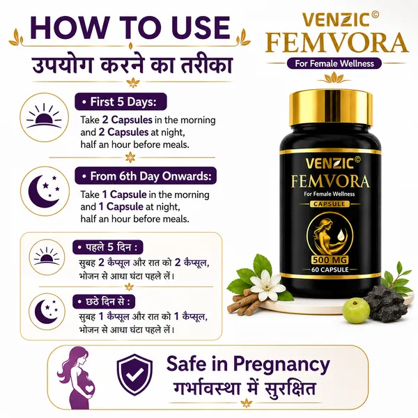 Venzic_Femvora_Female_Wellness_Capsules_500_Mg