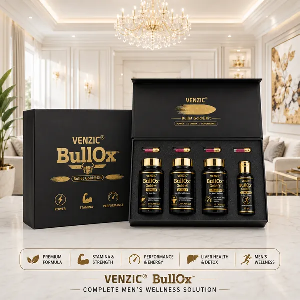Venzic_BullOx_Gold+_Men's_Wellness_Supplement_Kit