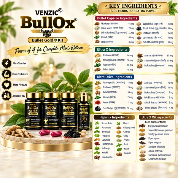 Venzic_BullOx_Gold+_Men's_Wellness_Supplement_Kit