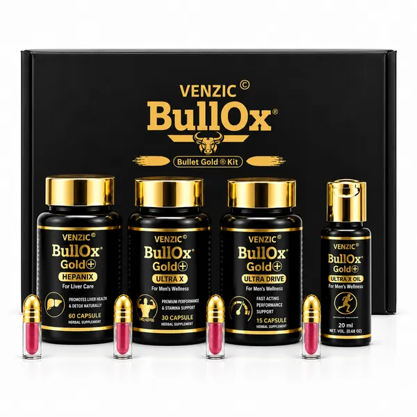 Venzic_BullOx_Gold+_Men's_Wellness_Supplement_Kit