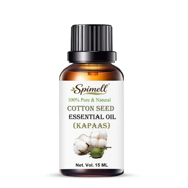Spimell_Cotton_Seed_Carrier_Oil_Vitamin_E_Hair_Skin_Moisturizer