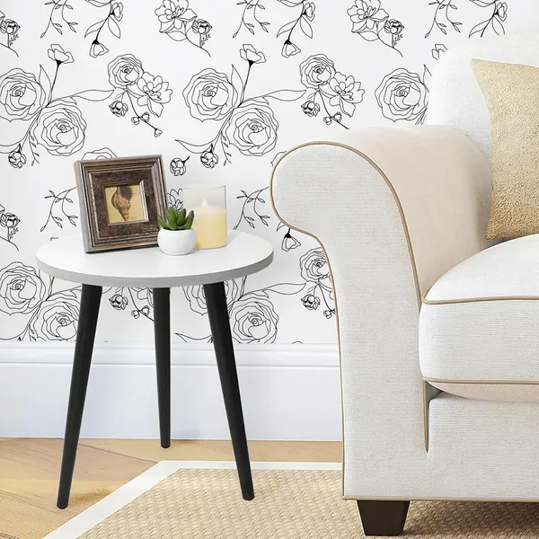 White_Floral_Print__Wallpaper