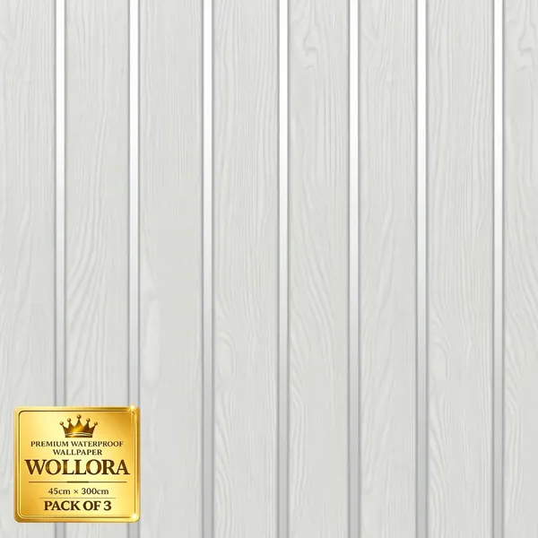 White_Wood_Grain_Panel_Wallpaper