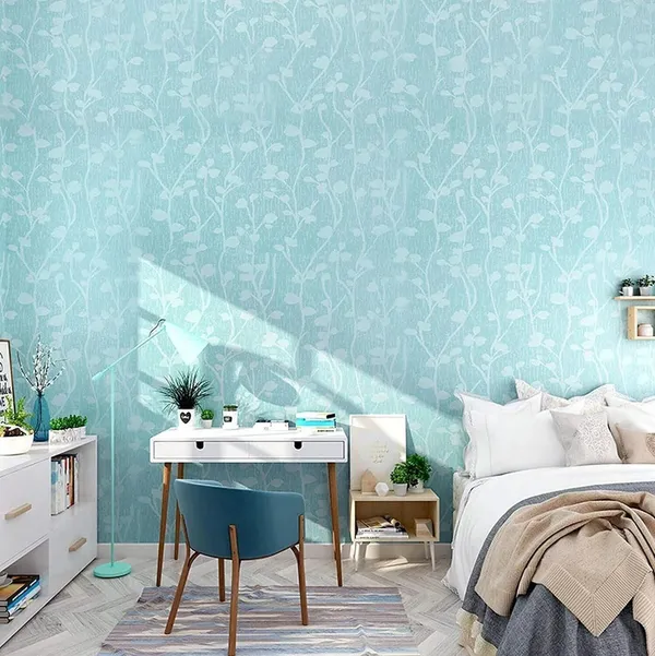 Blue_Floral_Pattern_Wallpaper_Roll