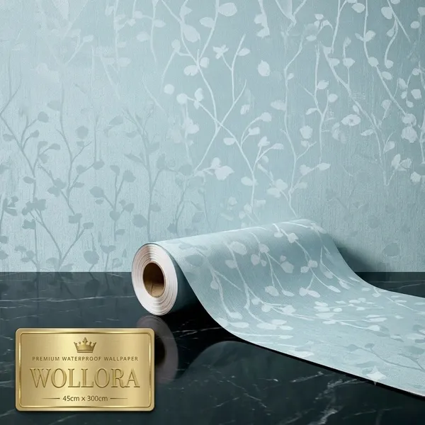 Blue_Floral_Pattern_Wallpaper_Roll
