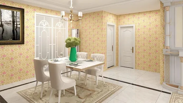 Floral_Damask_Pattern_Decorative_Wallpaper_Roll