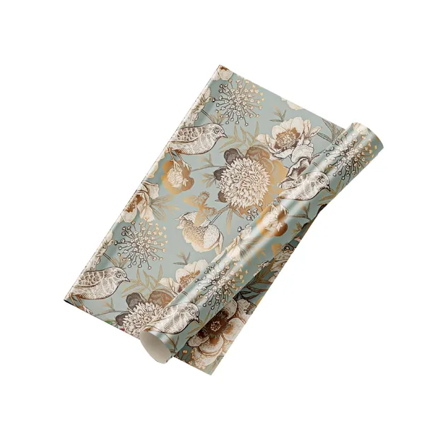 Floral_Bird_Print_Decorative_Furniture_Covering_Wallpaper