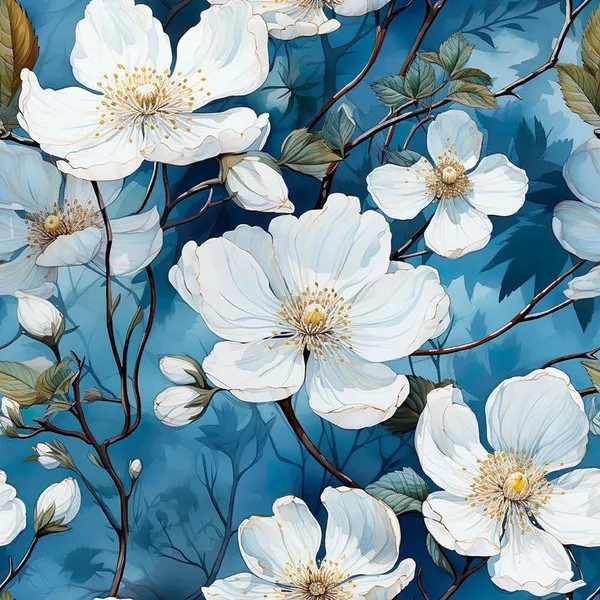 Botanical_Floral_Print_Wall_Mural_Wallpaper_Roll