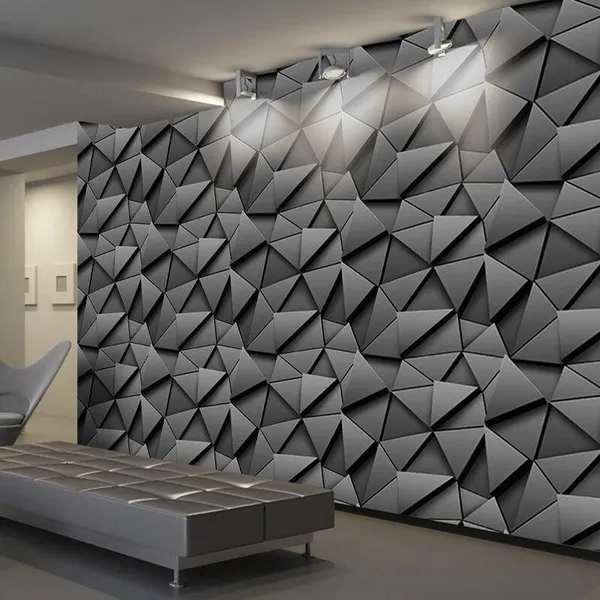 Black_Geometric_3D_Peel_And_Stick_Wallpaper_Roll